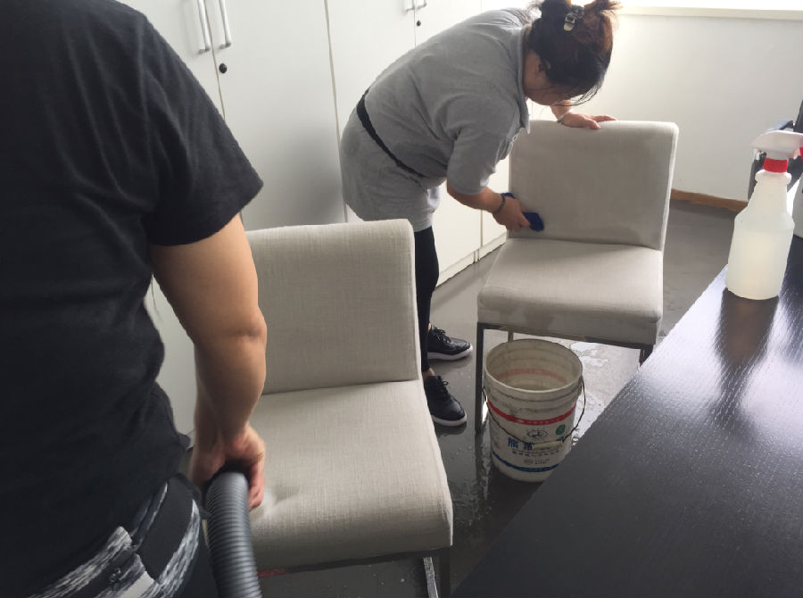 石景山区沙发清洗案例